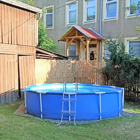 Urlaubsmagie - Talruhe - Garten Mit Terrasse & Saisonaler Pool 赛博尼茨