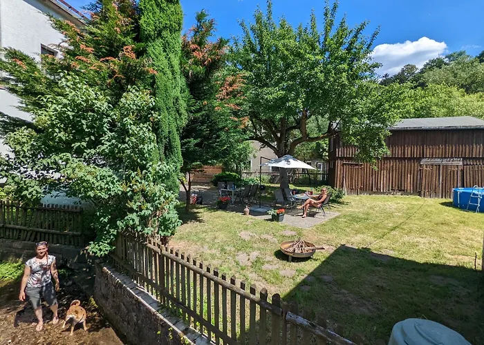 Lägenhet Urlaubsmagie - Ferienwohnung Talruhe - Garten Mit Terrasse & Saisonaler Pool